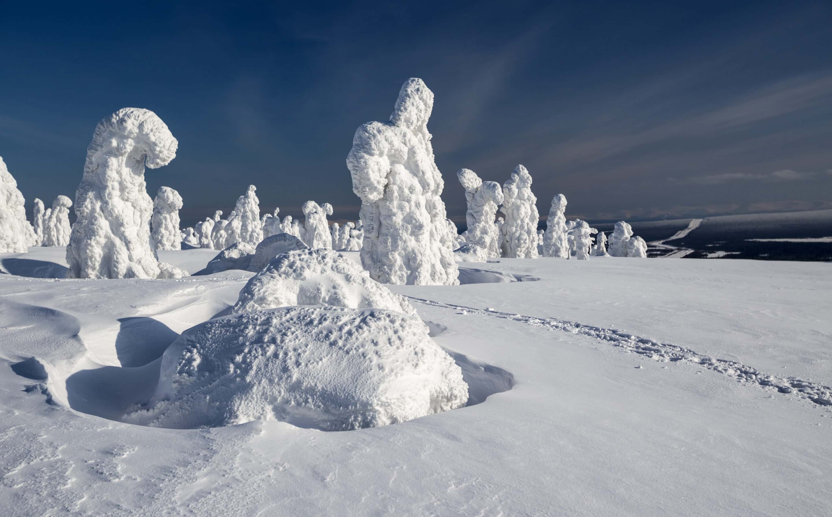 Experience awe-inspiring snow sculptures during Québec City's Winter Carnival. Here you will find life-like sculptures made entirely of snow!