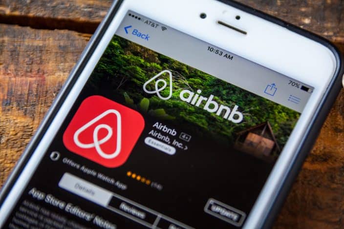 air bnb app on an iphone a great tool to book your next vacation rental