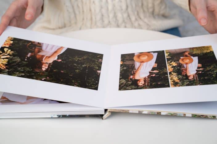 a photo book to remember the last year. A fun way to celebrate New Years Eve at home