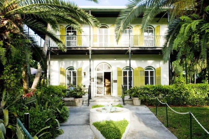 Ernest Hemingway House in Key West, Florida