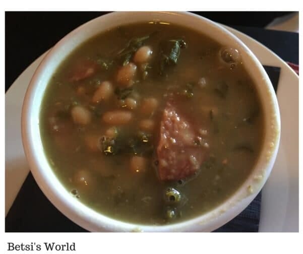 Cajun Cove Bean & Kale Soup http://BetsiWorld.com//cajun-cove-vero-beach-florida/