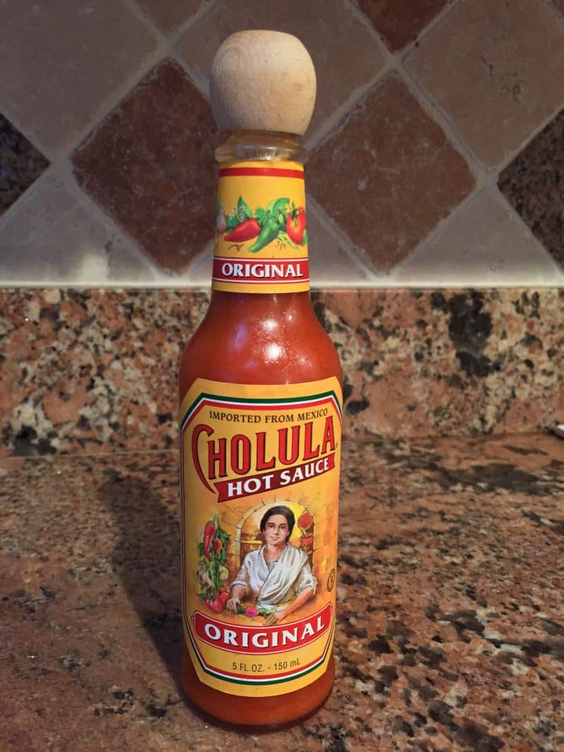 Cholula-flavor-without-the-heat-for-Blue-Cheese-and-Shrimp-Garlic-Dip
