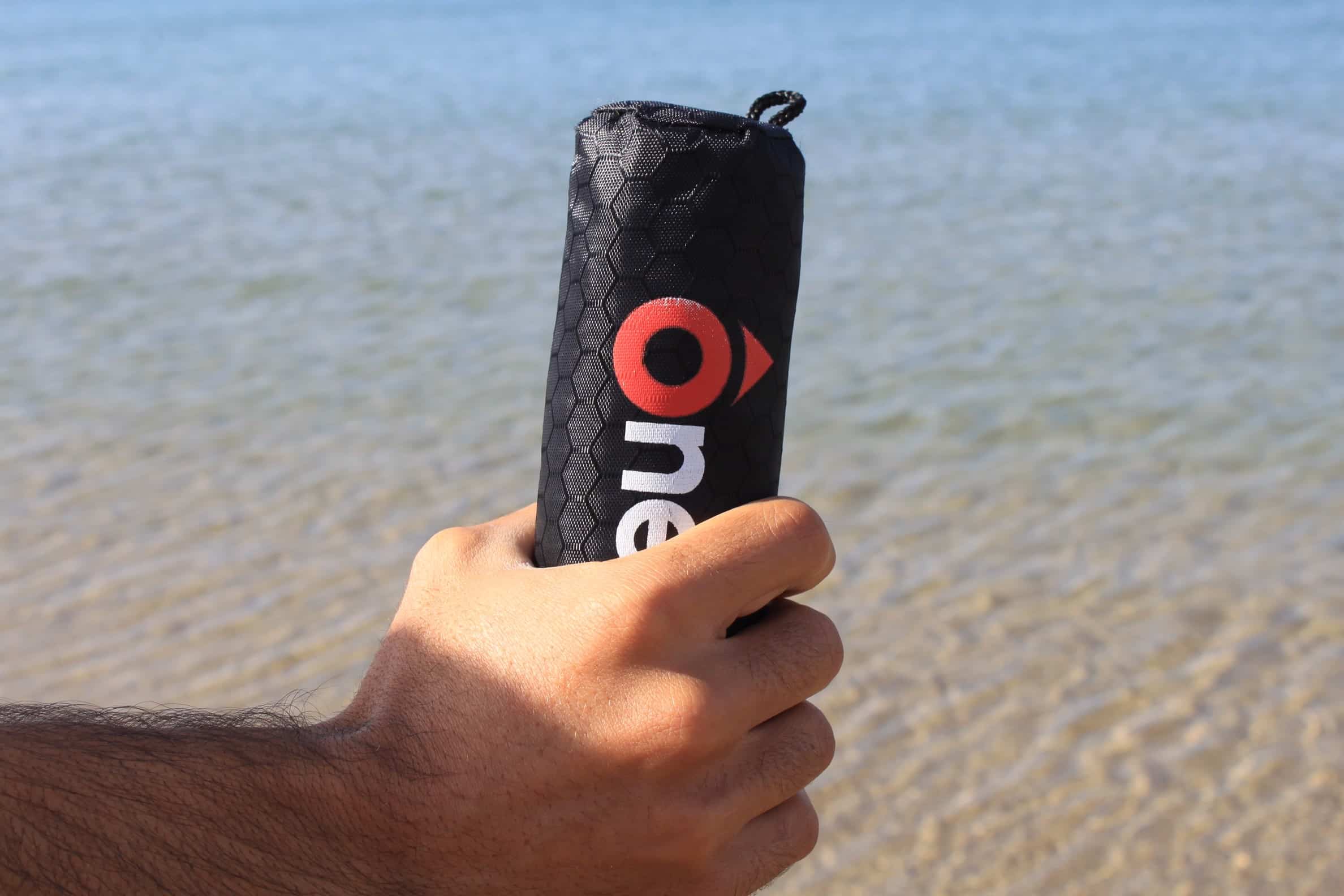 OneUp has created a self-inflating life preserver that may bring peace of mind as you boat, play at the beach and in your pool
