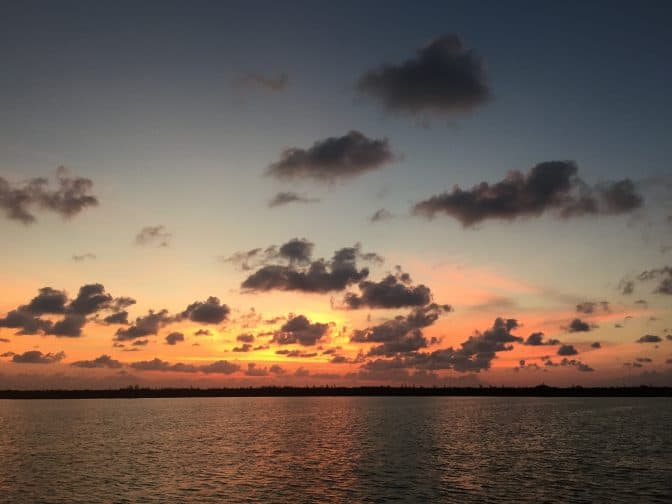 Sunset, Great Sale Cay, Bahamas