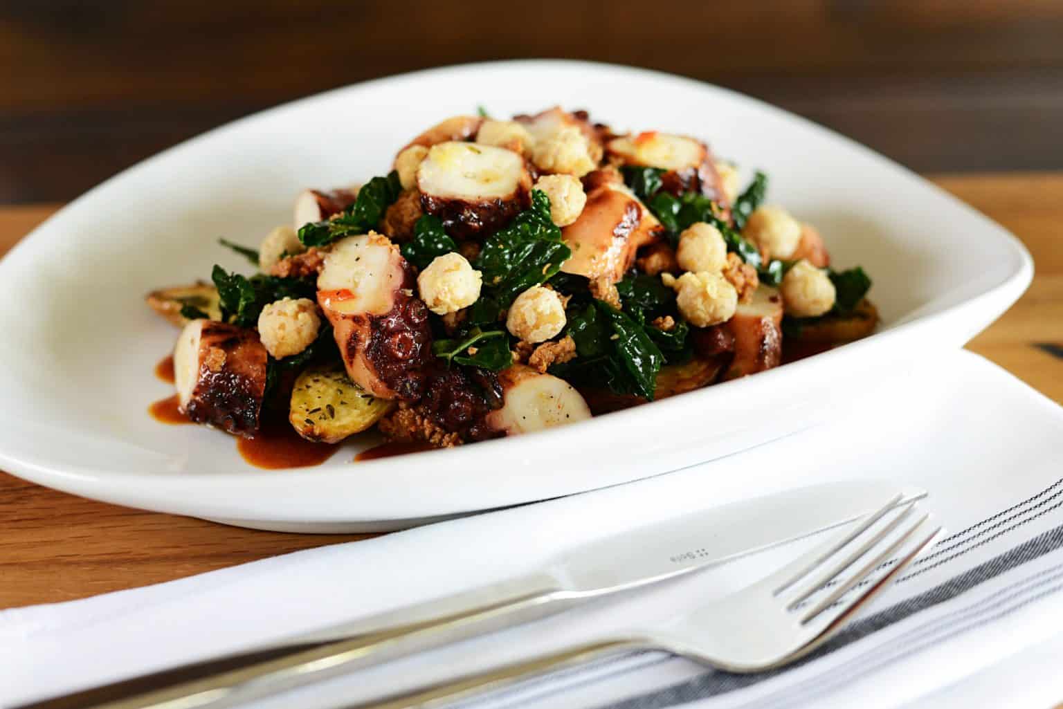 Florida Boating - when in Ft. Lauderdale a stop at Boatyard is a must & try the Charred Octopus!