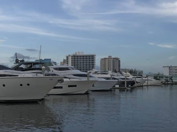 Florida Boating - when you are boating in Florida, a great stop is Bahia Mar Yachting Center in Ft. Lauderdale