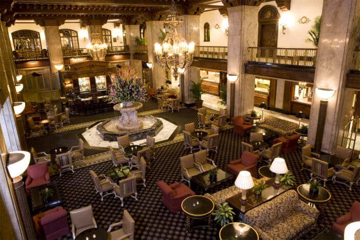 The Peabody Memphis Hotel is a grand Southern hotel, filled with tradition like afternoon tea.