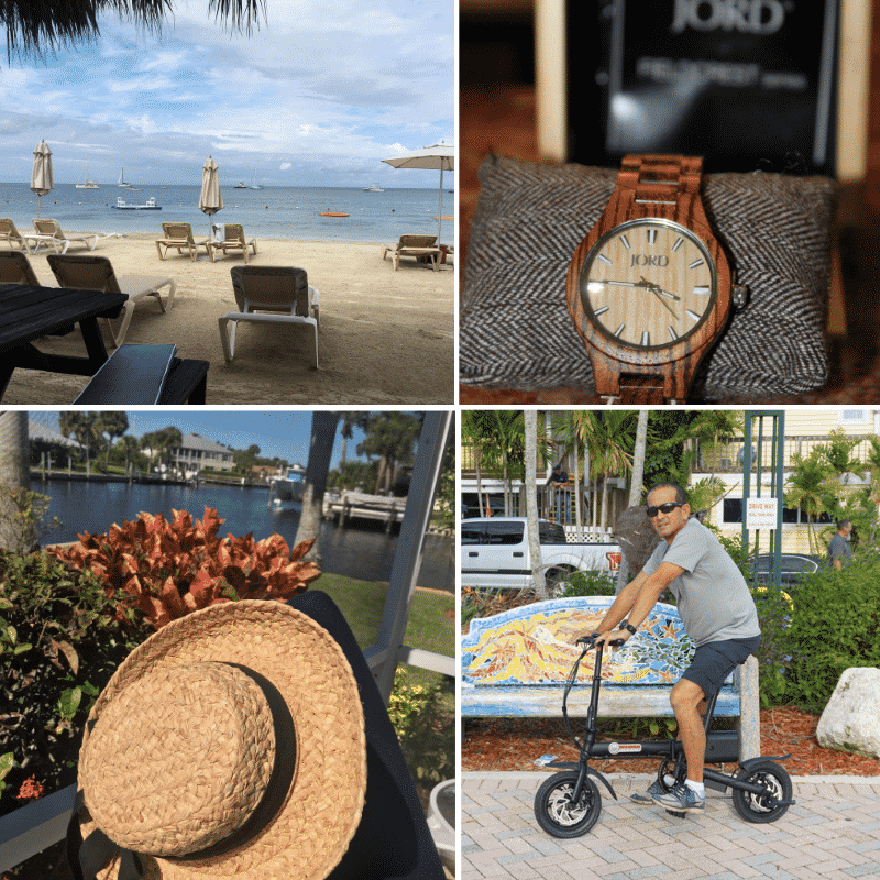 Collabrative work with Sandals Luxury Vacations, Jord Wood Watches, Tenth Street Hats, and C Larboard