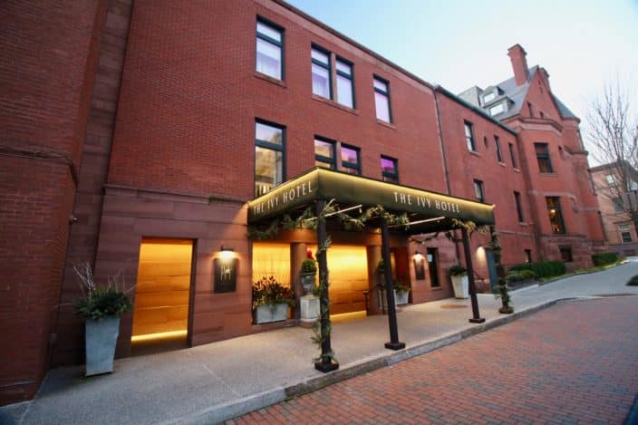 The Ivy Hotel in Baltimore's Mount Vernon neighborhood is ideal for a couples getaway - smart luxury that is!