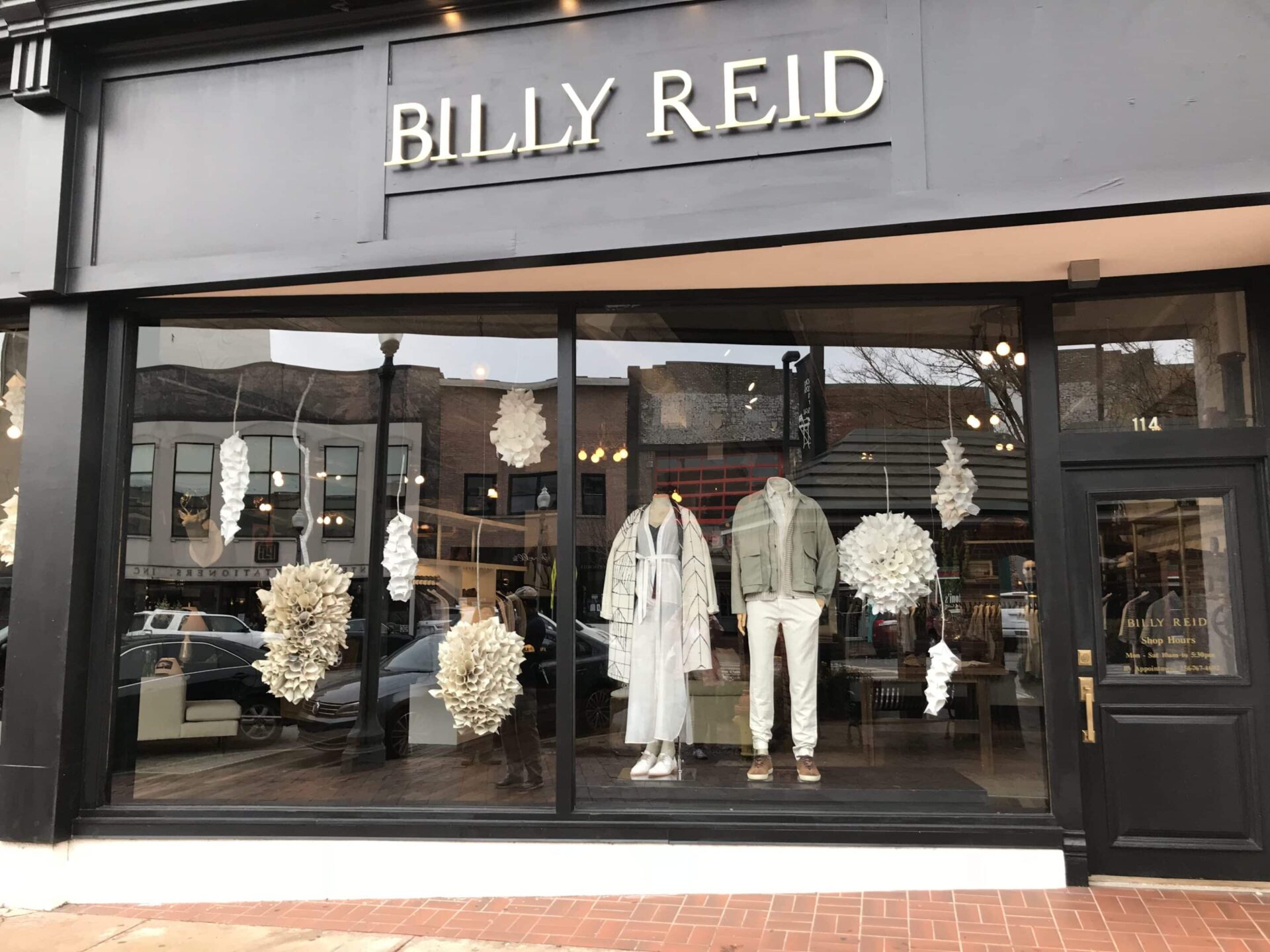 Billy Reid's shop in Florence, Alabama