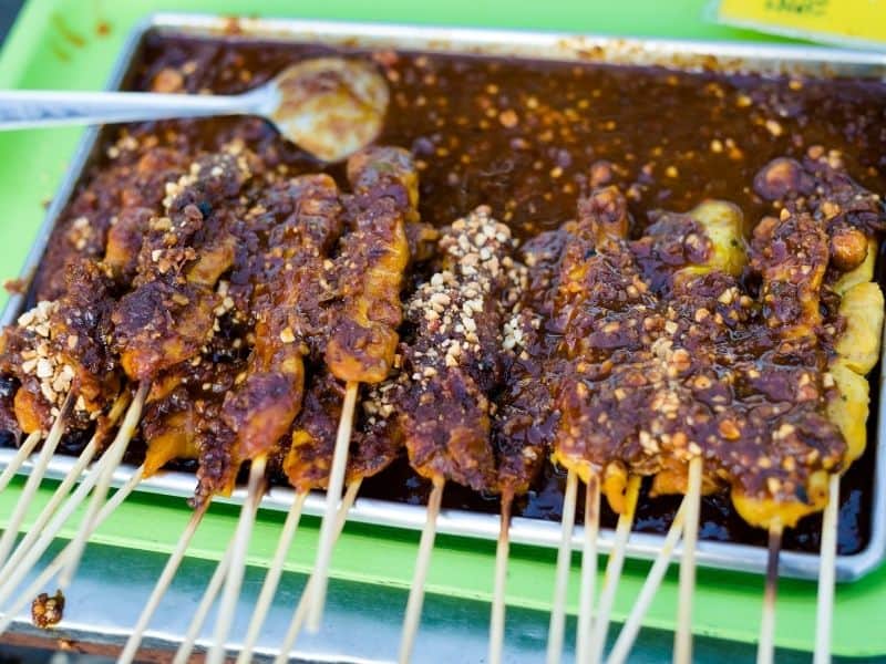 The Best Spicy Chicken Satay Betsi World