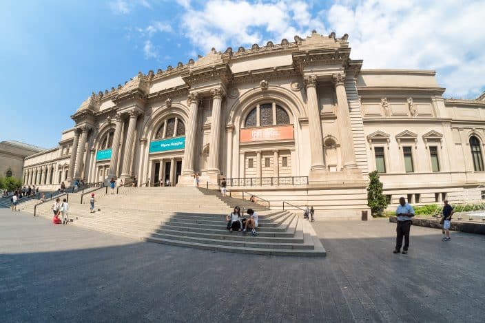 The Metropolitan Museum of Art in Manhattan, visit local museums for your romantic staycation to celebrate an anniversary