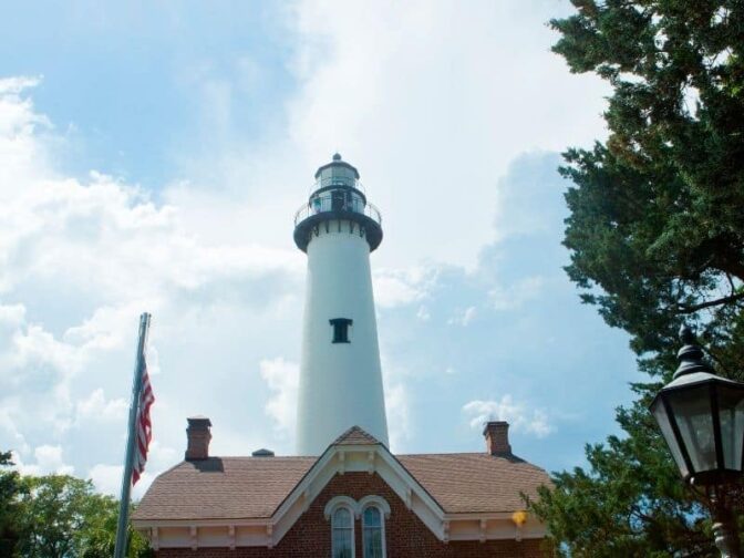 st. Simons lighthouse and keepers house