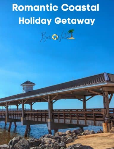 Looking for a romantic coastal holiday getaway? St. Simons, Georgia, and St. Augustine, Florida fit the bill! #coastalgetaway #romanticgetaway #holidaygetaway