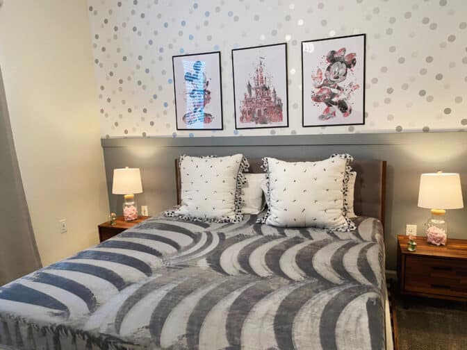 Mini Mouse themed bedroom in a Kissimmee VHC rental home