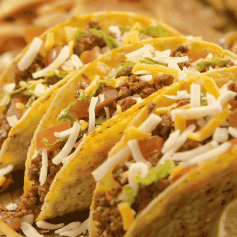 Tacos With Ground Beef