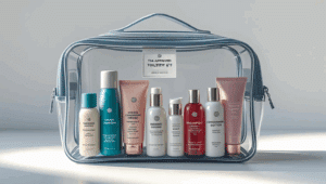 What’s in My TSA-Approved Toiletry Kit