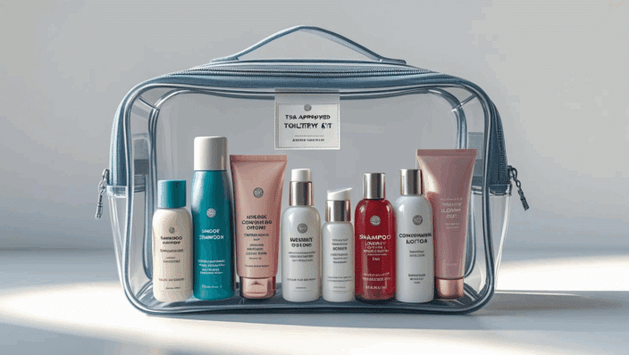 What’s in My TSA-Approved Toiletry Kit